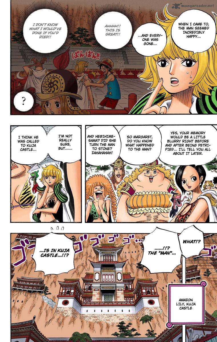 One Piece Colored Chapter 521 Page 13