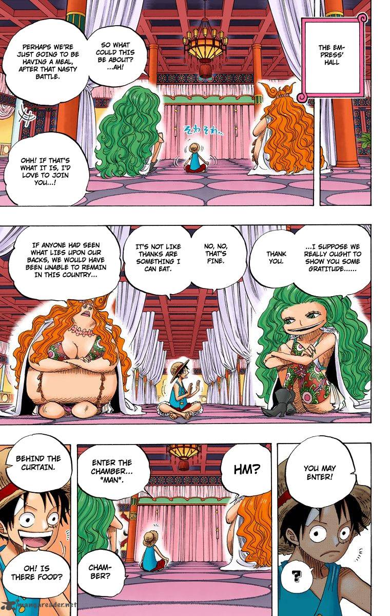 One Piece Colored Chapter 521 Page 15