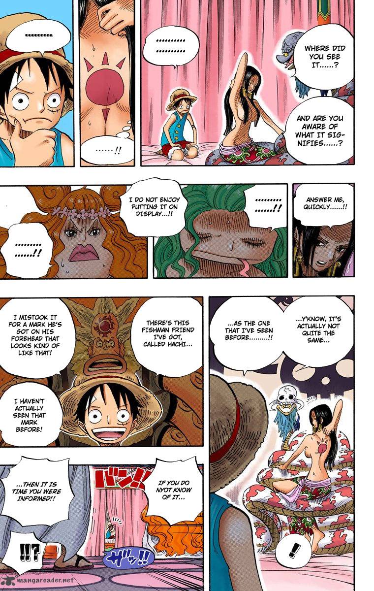 One Piece Colored Chapter 521 Page 19