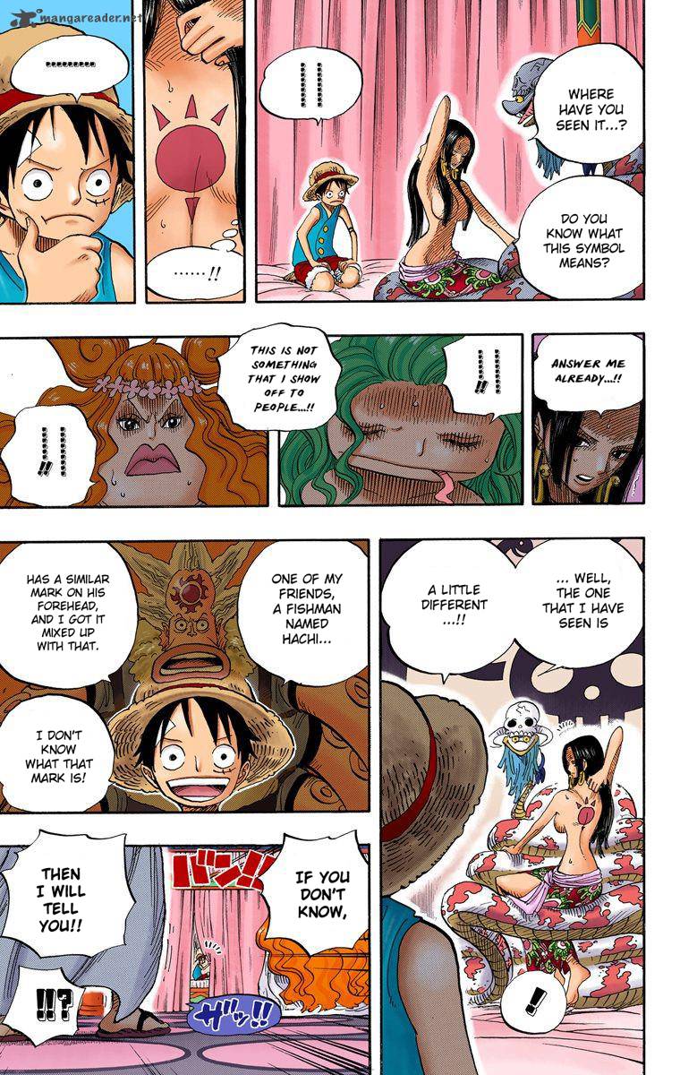 One Piece Colored Chapter 521 Page 20