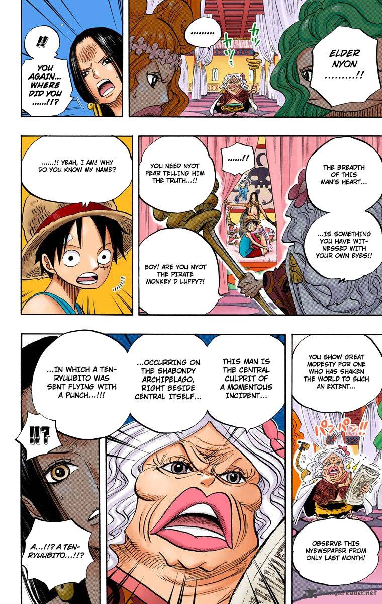 One Piece Colored Chapter 521 Page 21