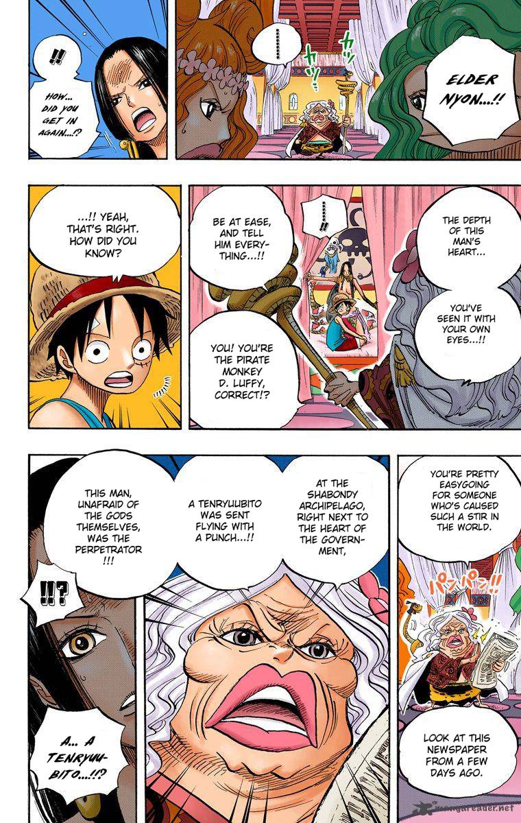 One Piece Colored Chapter 521 Page 22