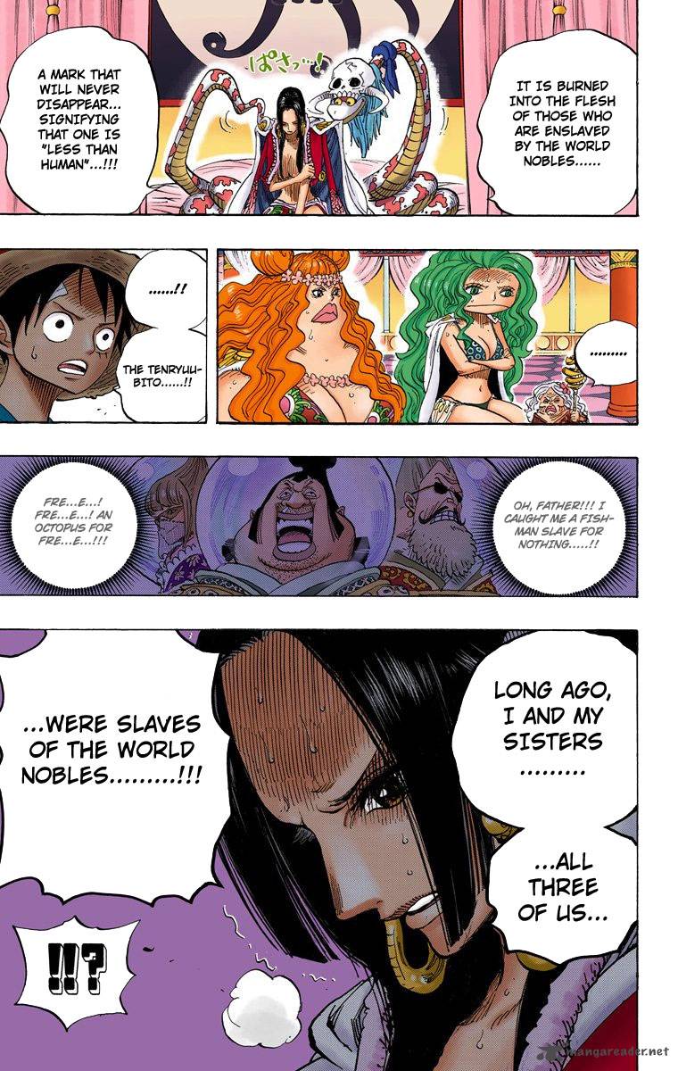 One Piece Colored Chapter 521 Page 27