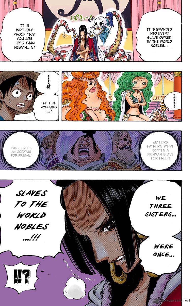 One Piece Colored Chapter 521 Page 28