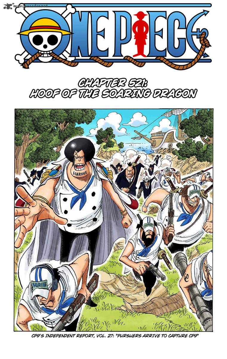 One Piece Colored Chapter 521 Page 3