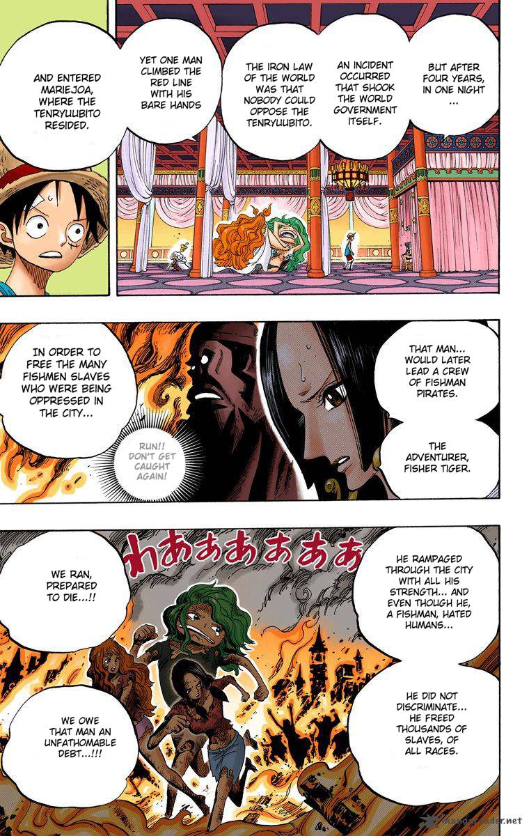 One Piece Colored Chapter 521 Page 32