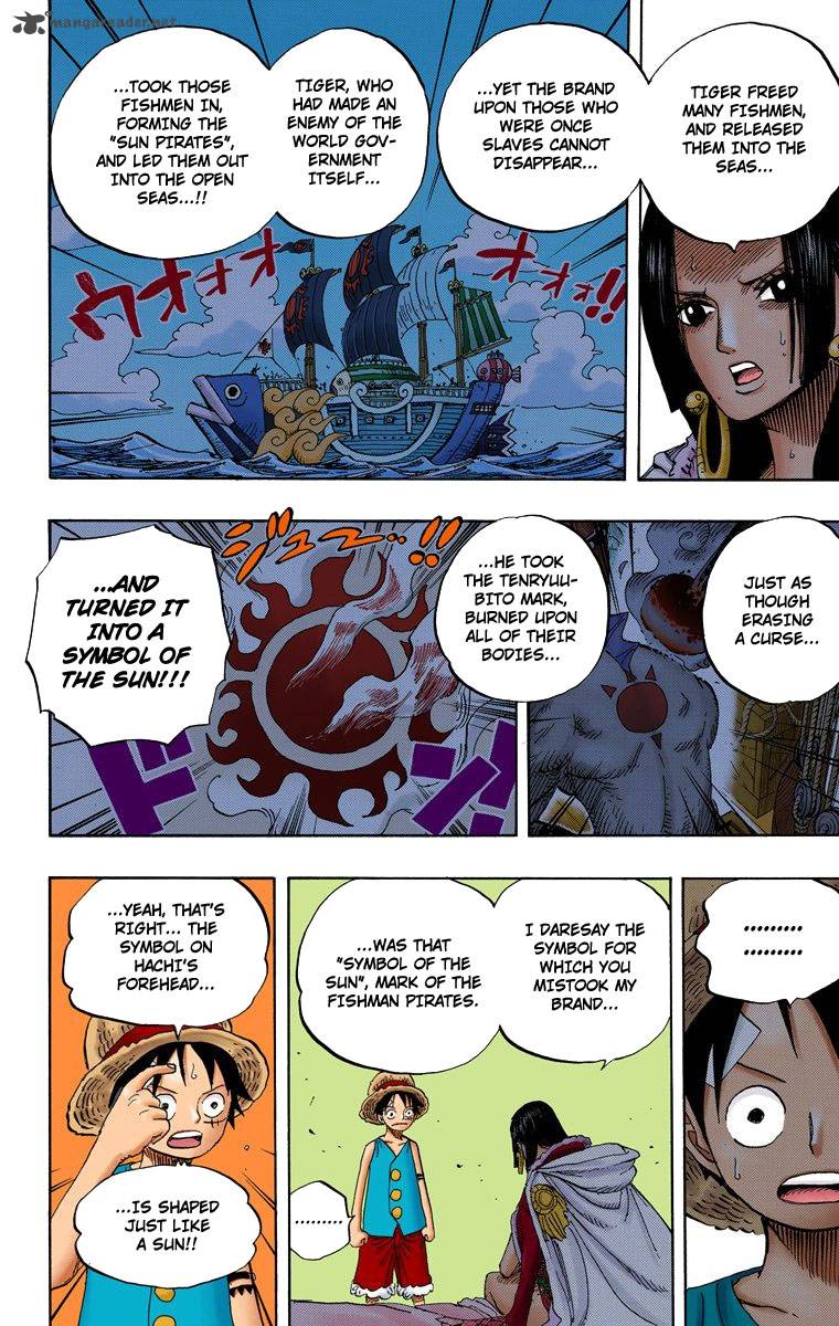 One Piece Colored Chapter 521 Page 33