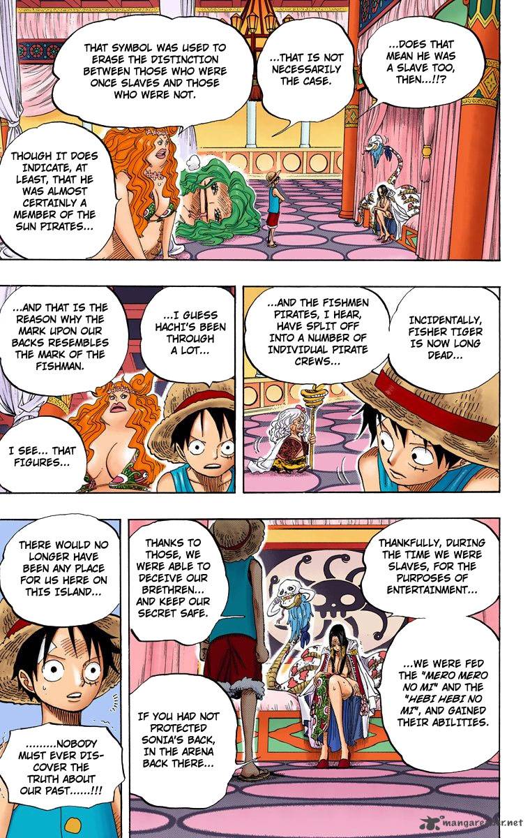 One Piece Colored Chapter 521 Page 35