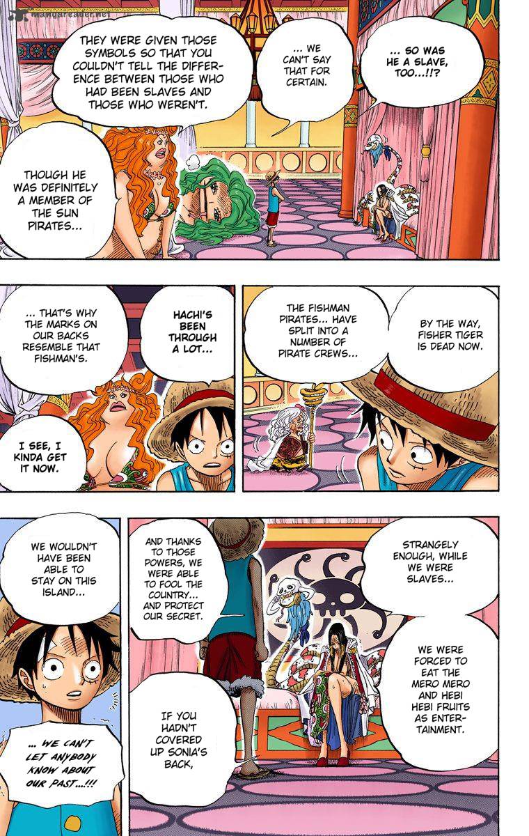One Piece Colored Chapter 521 Page 36
