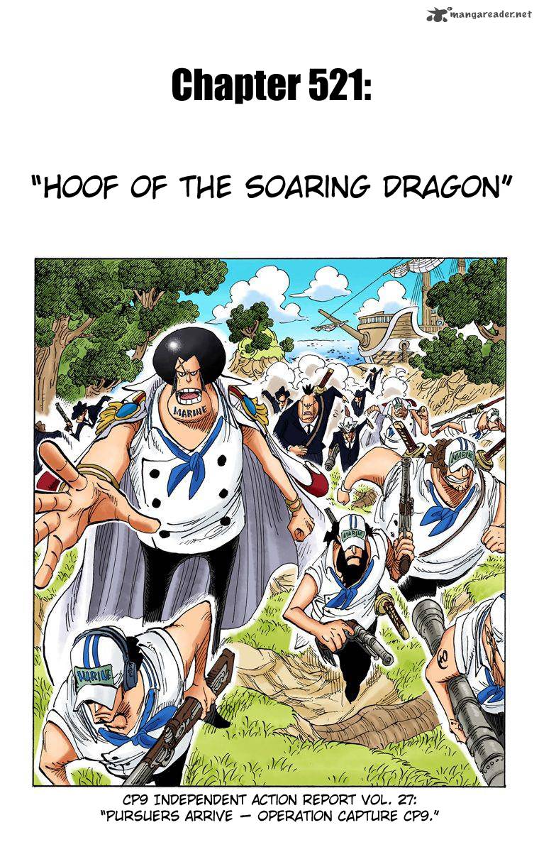 One Piece Colored Chapter 521 Page 4