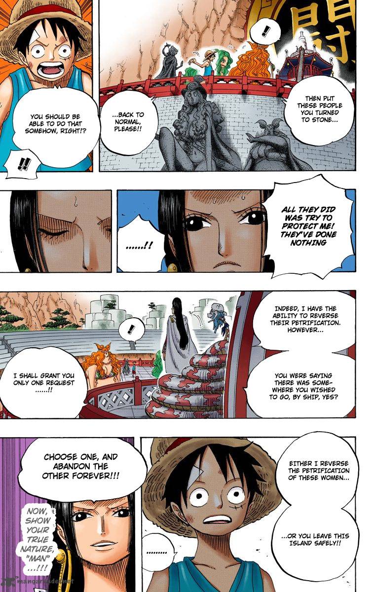 One Piece Colored Chapter 521 Page 7