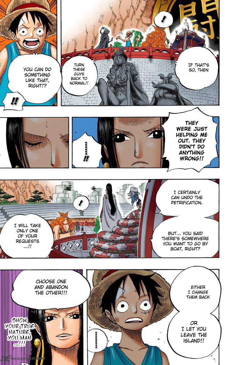 One Piece Colored Chapter 521 Page 8