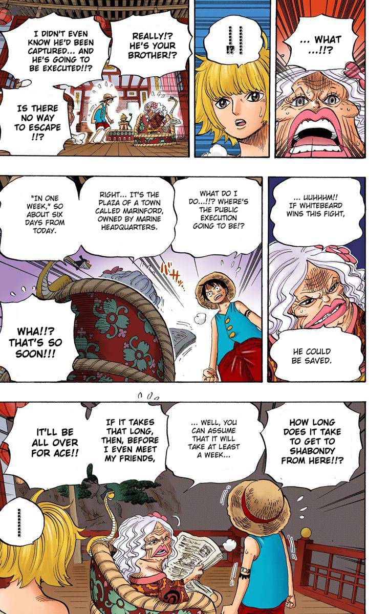 One Piece Colored Chapter 522 Page 10