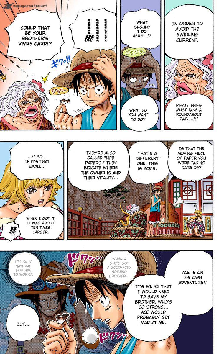 One Piece Colored Chapter 522 Page 12