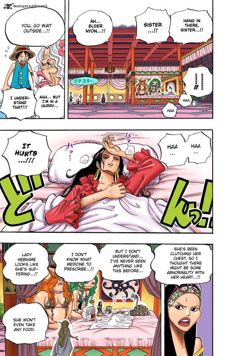 One Piece Colored Chapter 522 Page 16