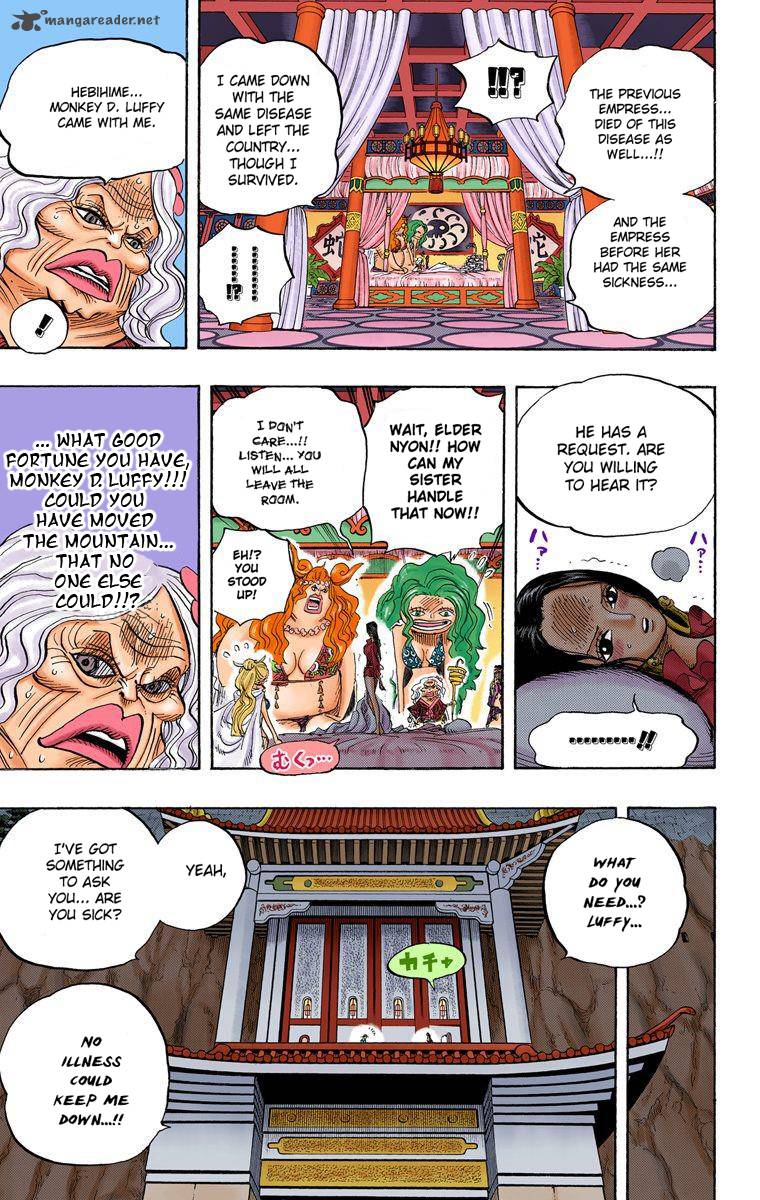 One Piece Colored Chapter 522 Page 18