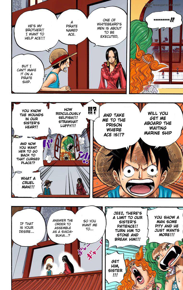 One Piece Colored Chapter 522 Page 19