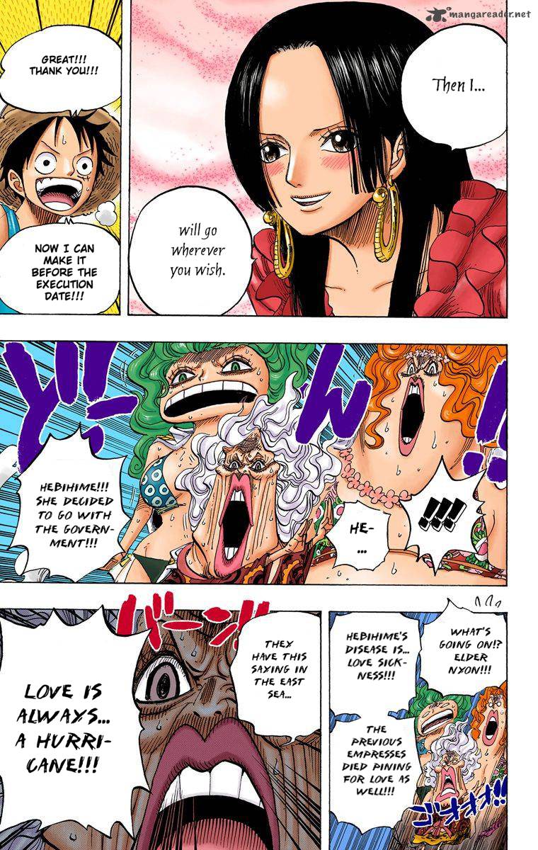 One Piece Colored Chapter 522 Page 20