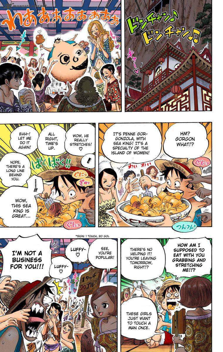 One Piece Colored Chapter 522 Page 4