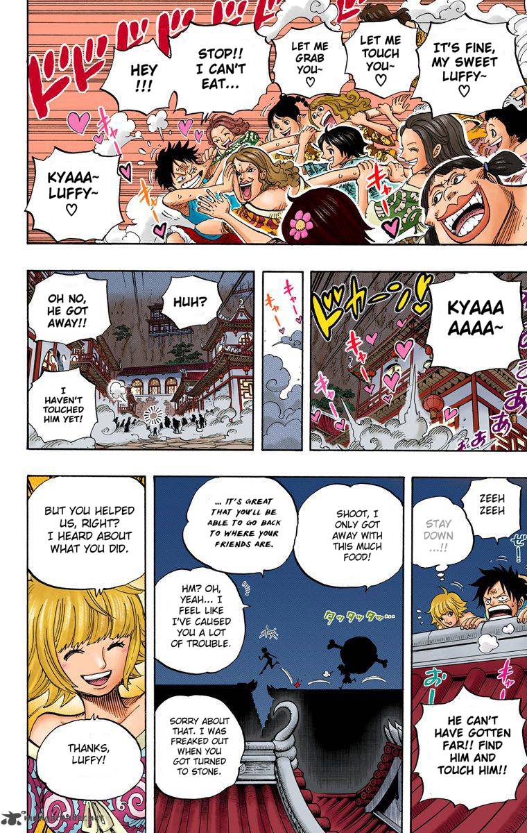 One Piece Colored Chapter 522 Page 5