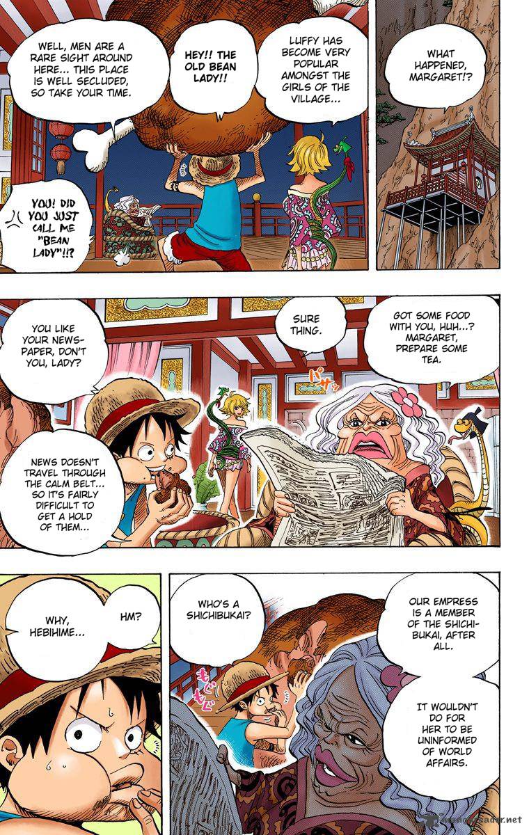 One Piece Colored Chapter 522 Page 6