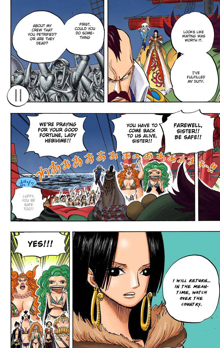 One Piece Colored Chapter 523 Page 10