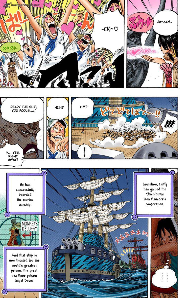 One Piece Colored Chapter 523 Page 11