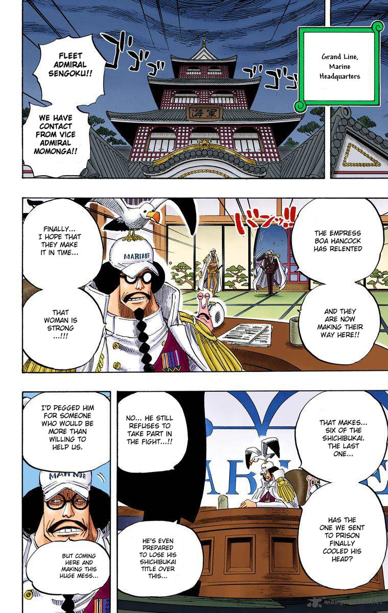 One Piece Colored Chapter 523 Page 12