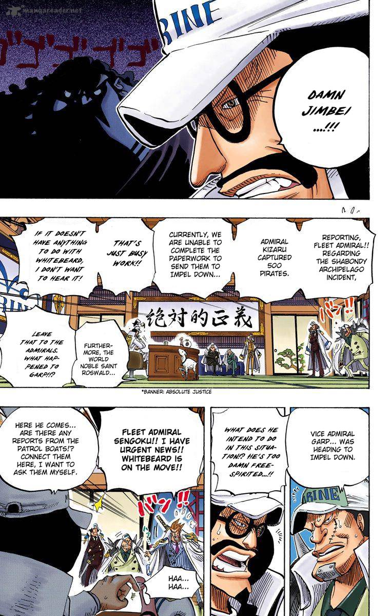 One Piece Colored Chapter 523 Page 13