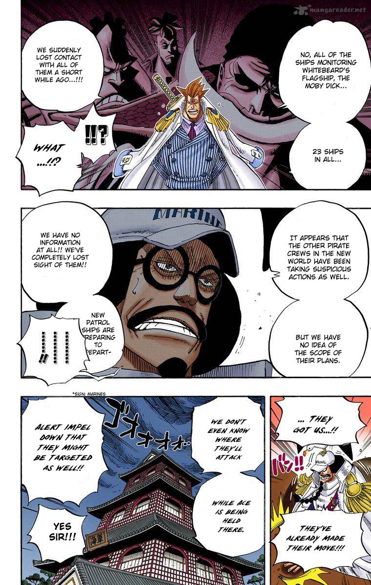 One Piece Colored Chapter 523 Page 14
