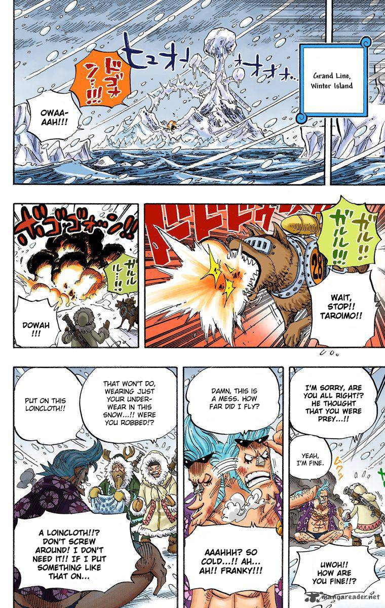 One Piece Colored Chapter 523 Page 18