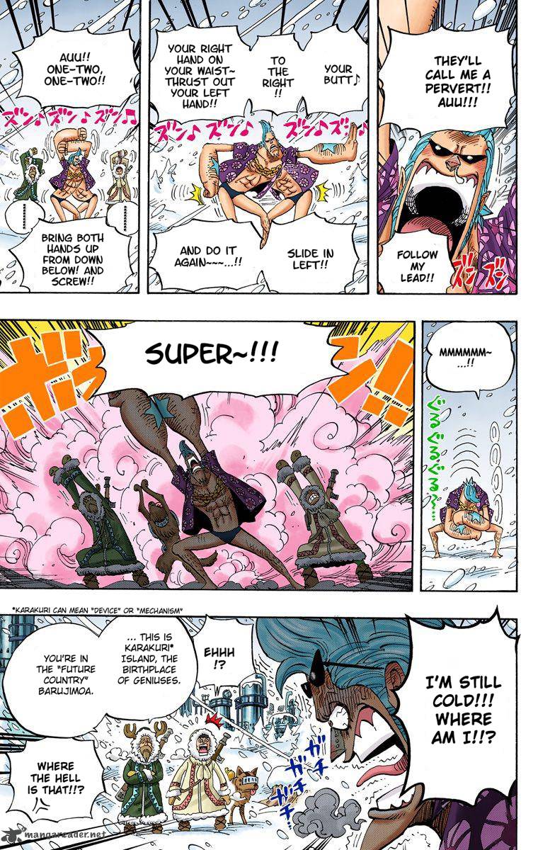One Piece Colored Chapter 523 Page 19