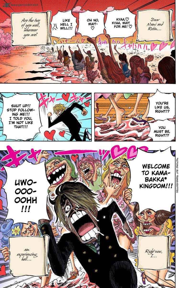 One Piece Colored Chapter 523 Page 21