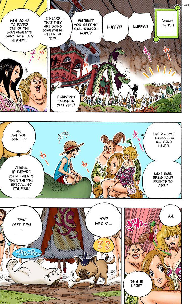 One Piece Colored Chapter 523 Page 5