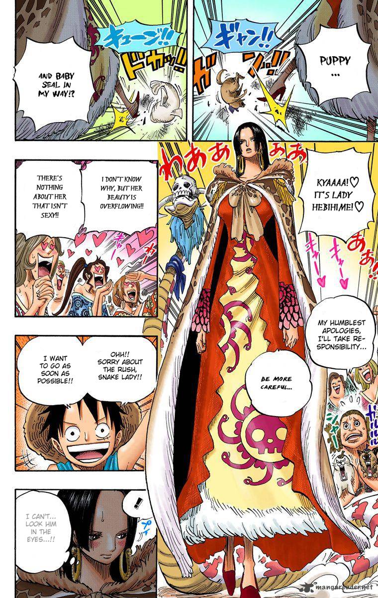 One Piece Colored Chapter 523 Page 6