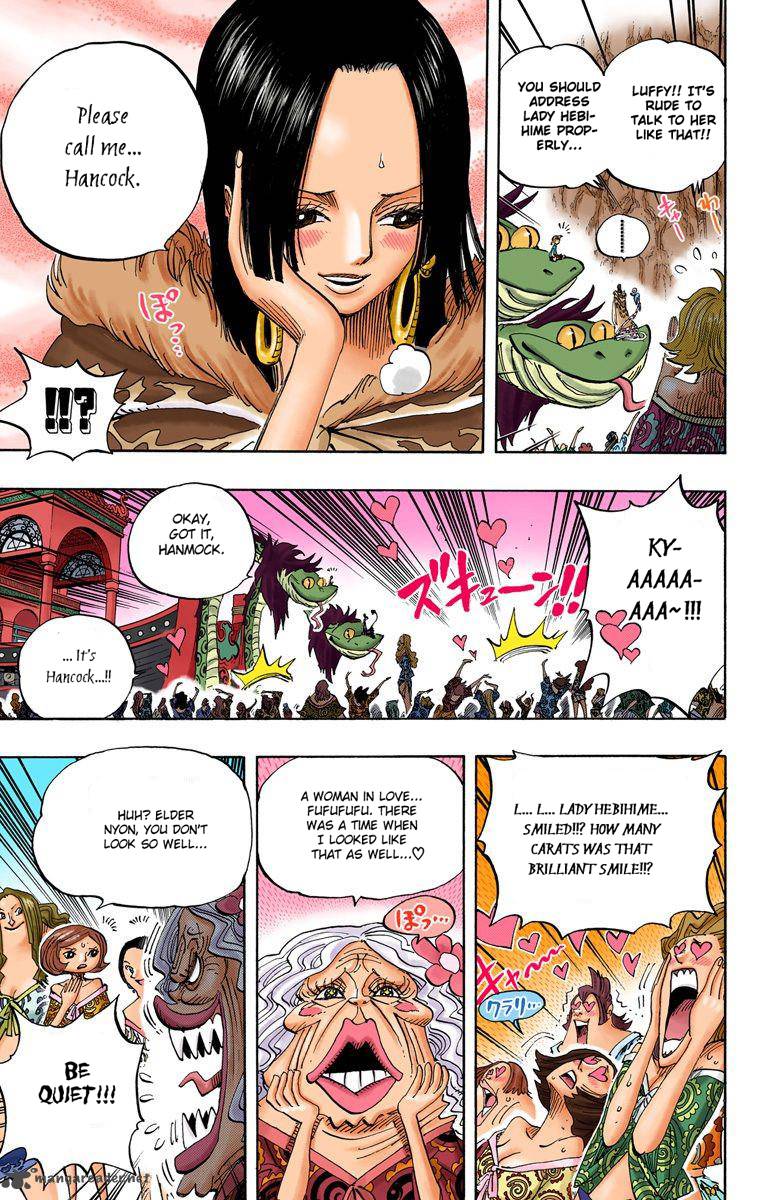 One Piece Colored Chapter 523 Page 7
