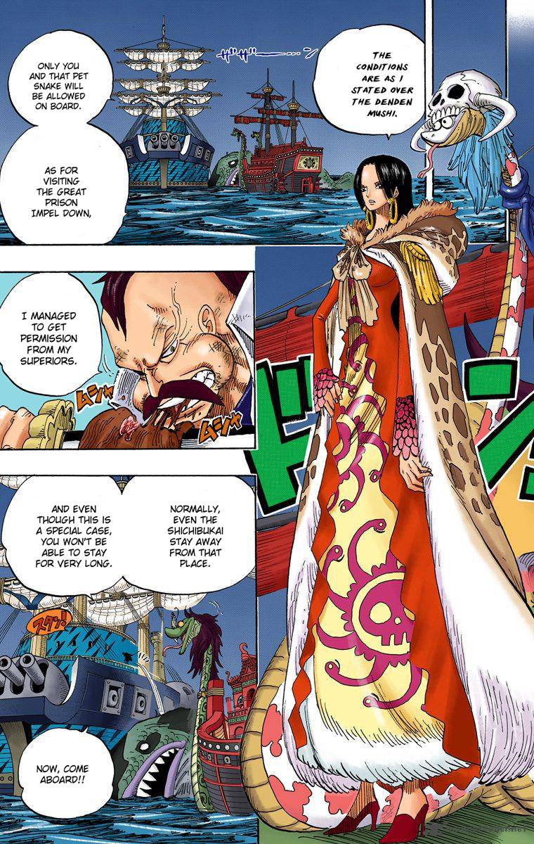 One Piece Colored Chapter 523 Page 9