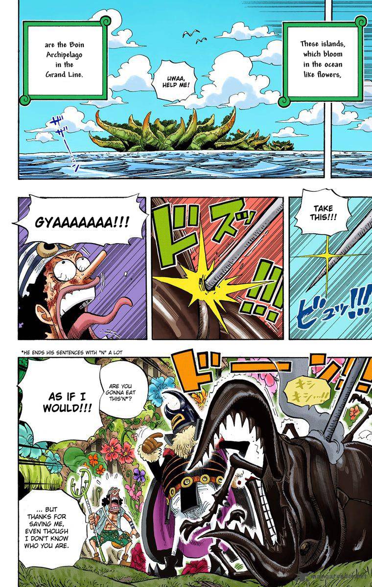 One Piece Colored Chapter 524 Page 3