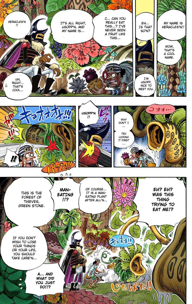 One Piece Colored Chapter 524 Page 4