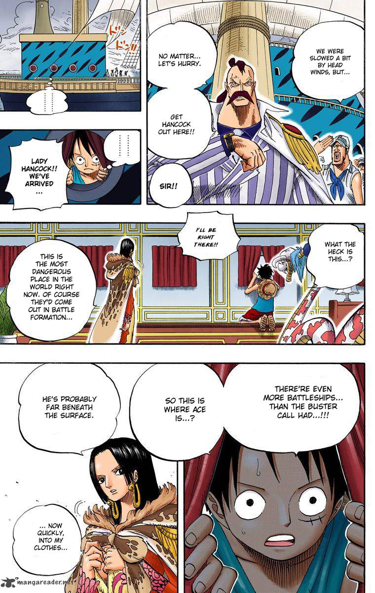 One Piece Colored Chapter 525 Page 12