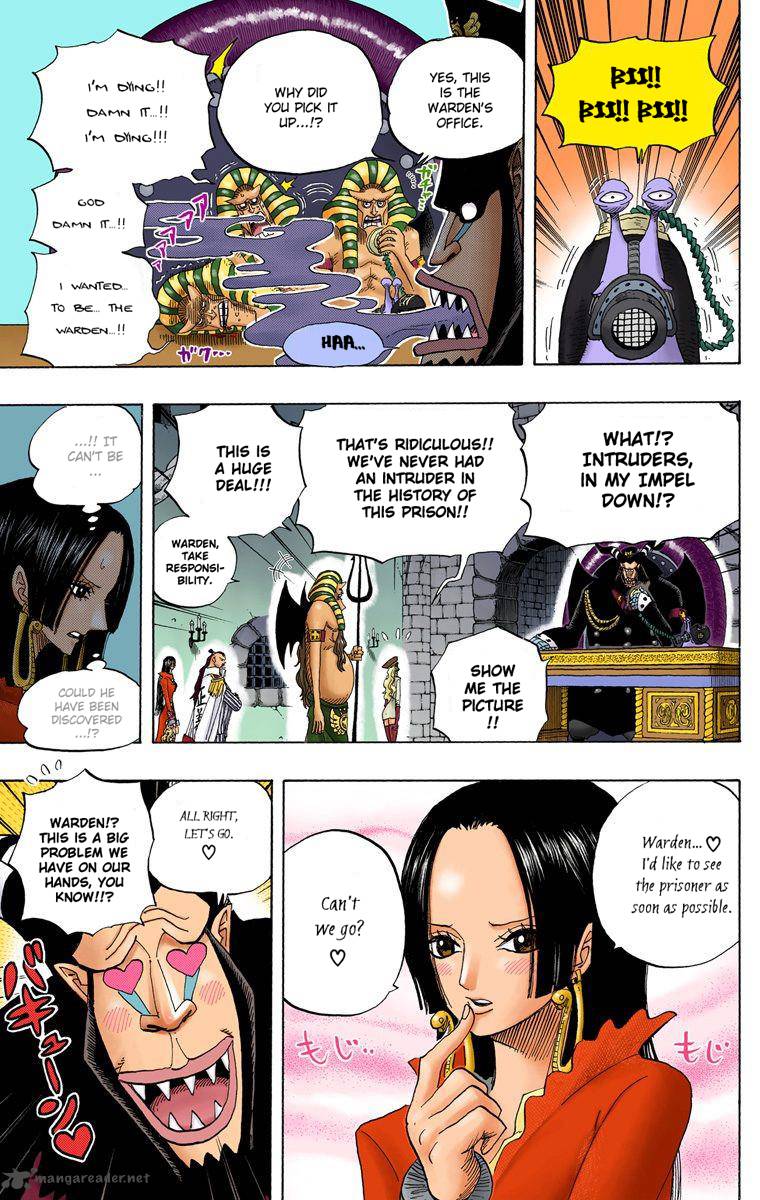 One Piece Colored Chapter 528 Page 10