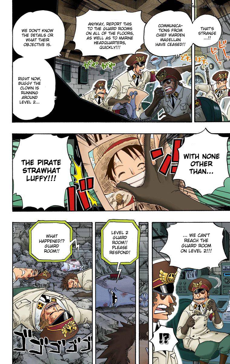 One Piece Colored Chapter 528 Page 11