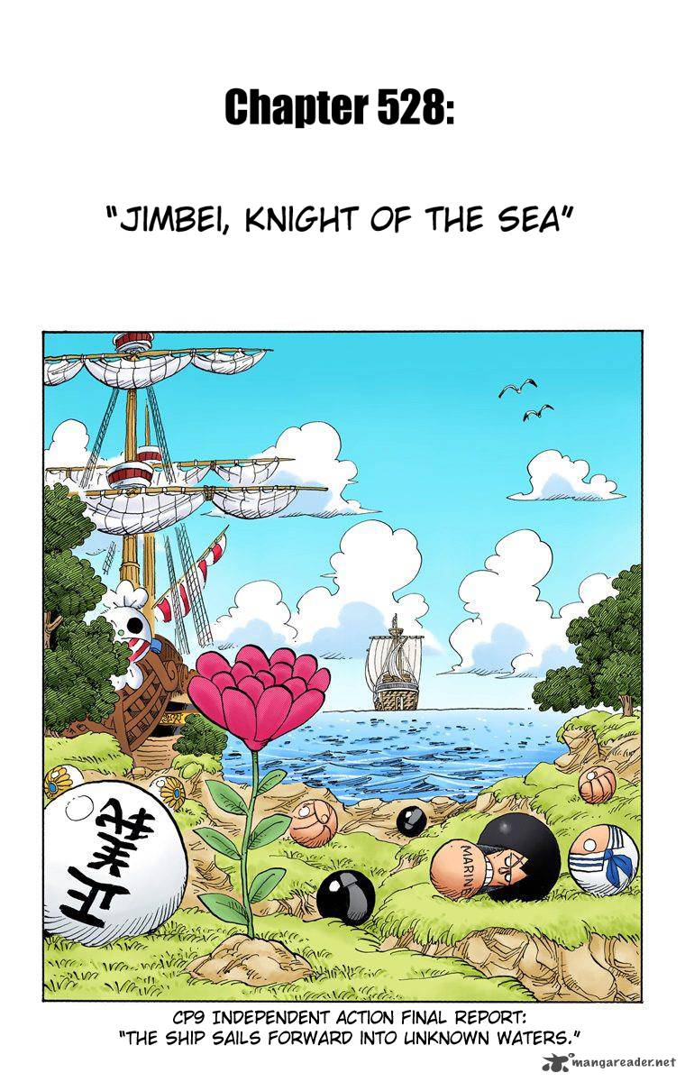 One Piece Colored Chapter 528 Page 2