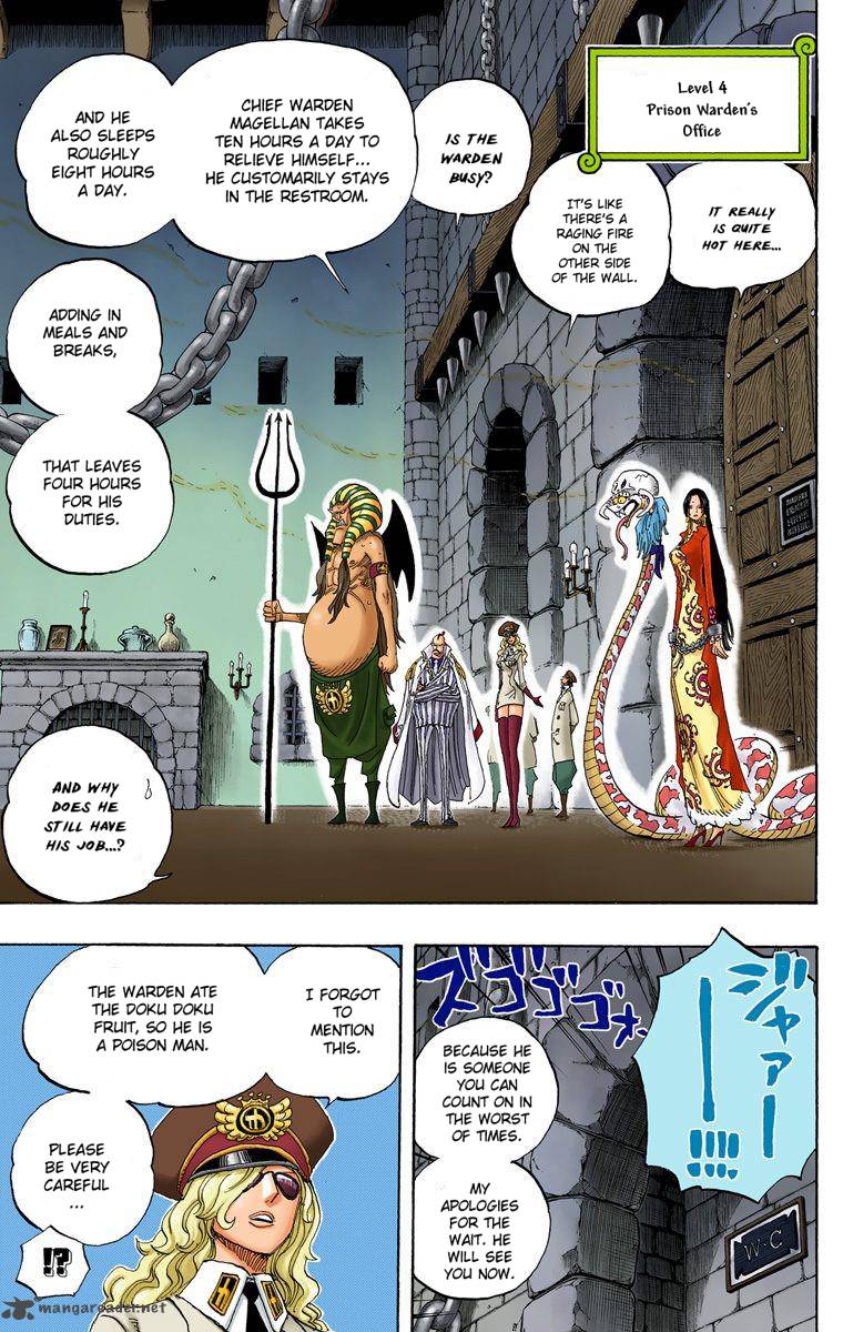 One Piece Colored Chapter 528 Page 6