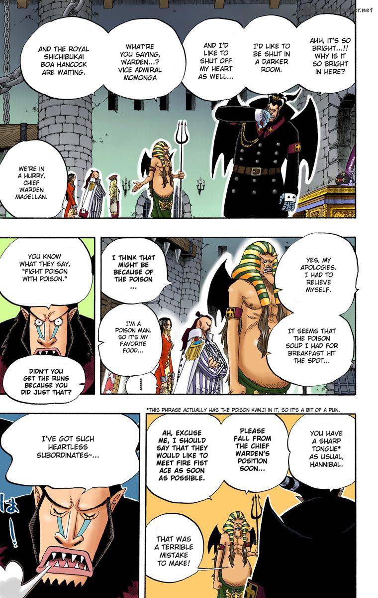 One Piece Colored Chapter 528 Page 8