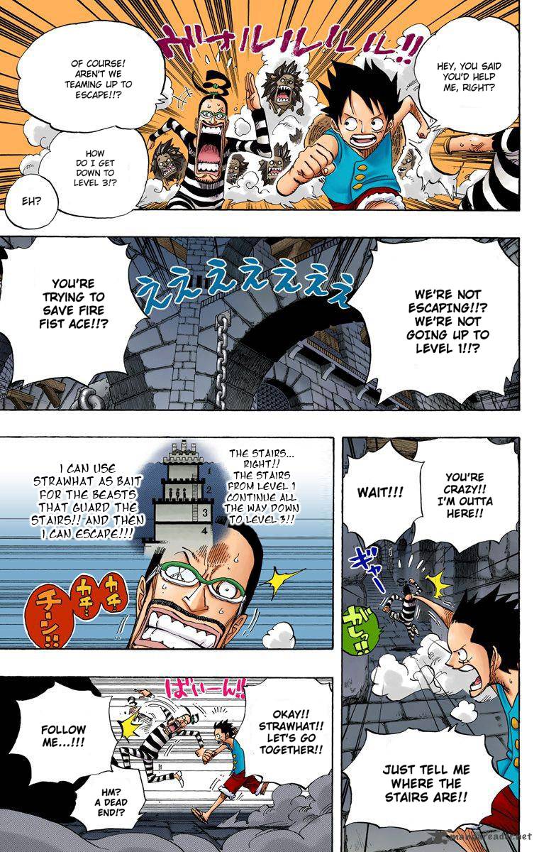 One Piece Colored Chapter 529 Page 11