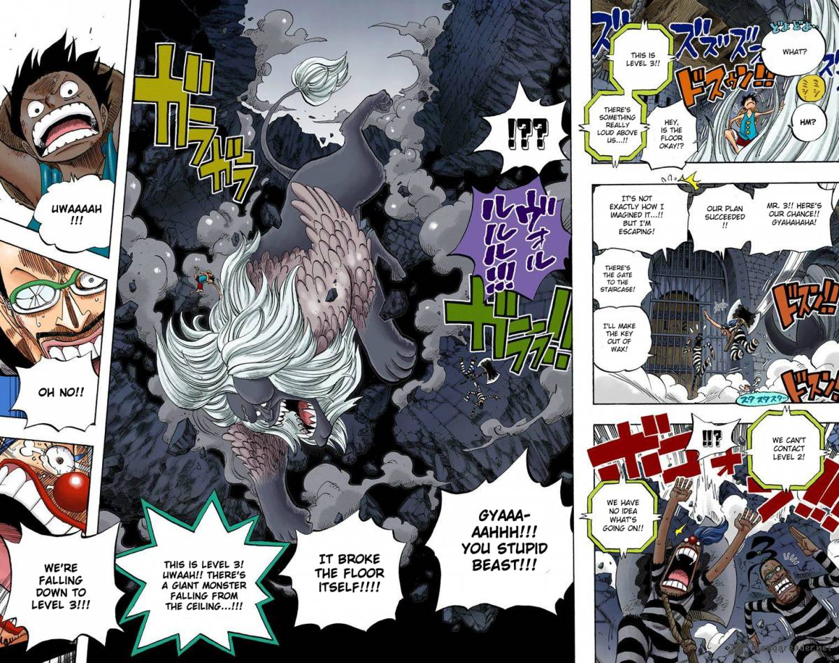 One Piece Colored Chapter 529 Page 17