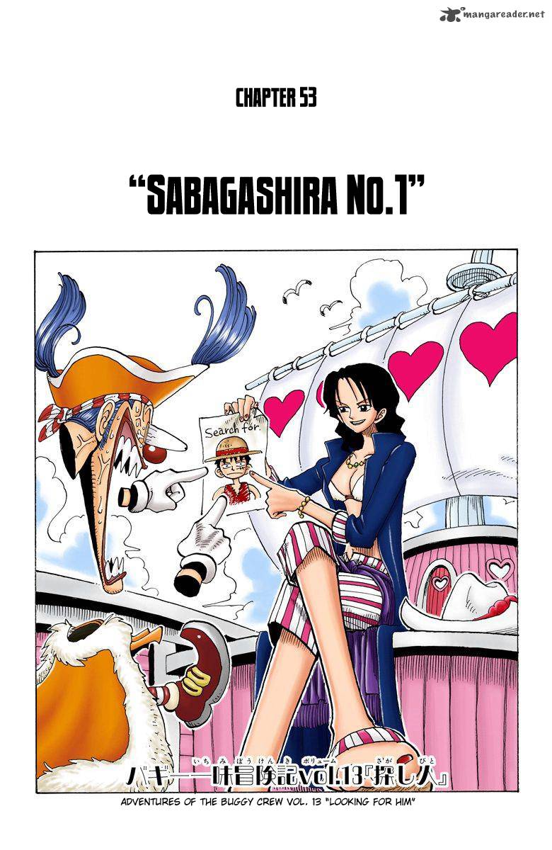 One Piece Colored Chapter 53 Page 2