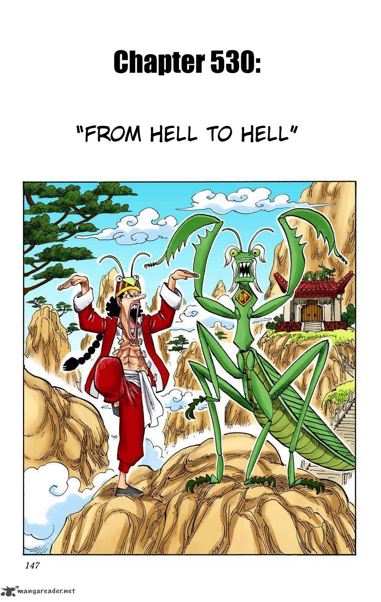 One Piece Colored Chapter 530 Page 2