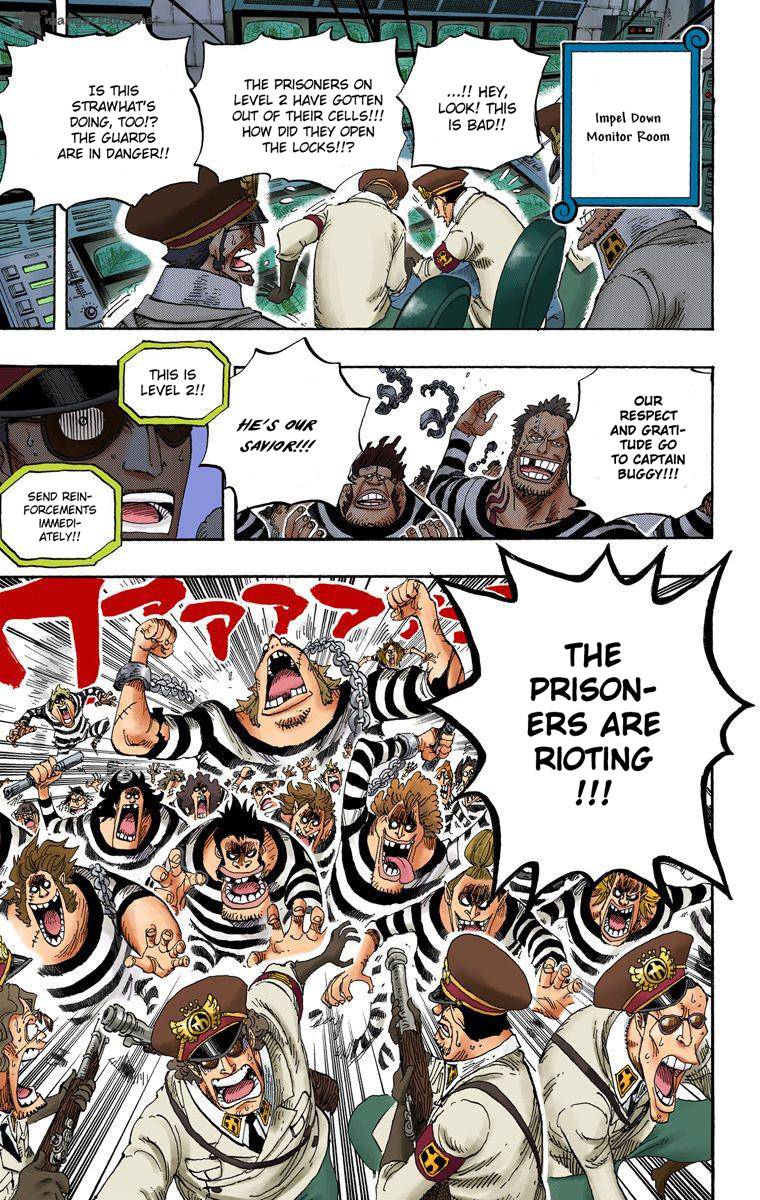 One Piece Colored Chapter 530 Page 4